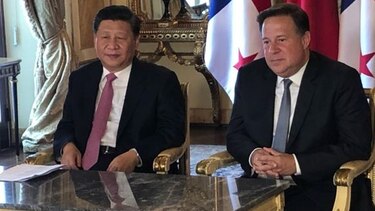 Varela y Xi, testigos de la firma de acuerdos entre Panamá y China
