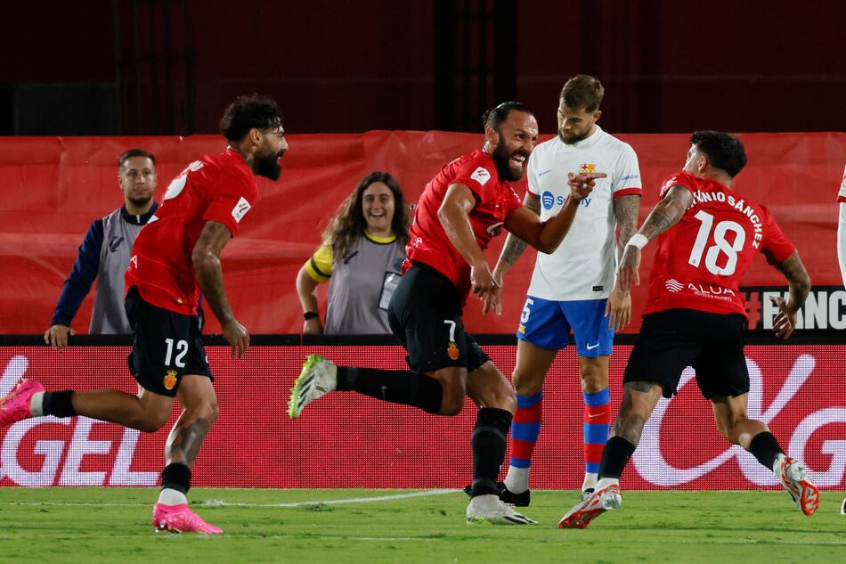 El Mallorca frena al Barça