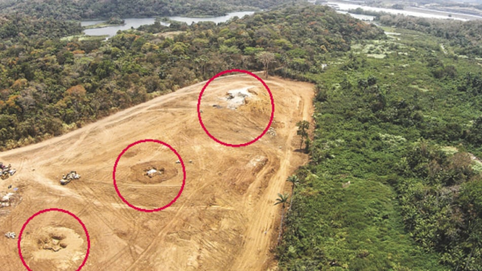 Búnker: fortificación militar convertida en escombros