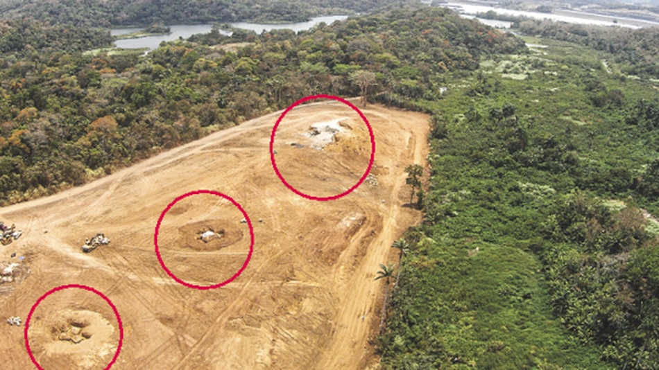 Búnker: fortificación militar convertida en escombros