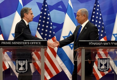 Blinken se reúne con Netanyahu y pide ‘desescalar’ la violencia en la zona