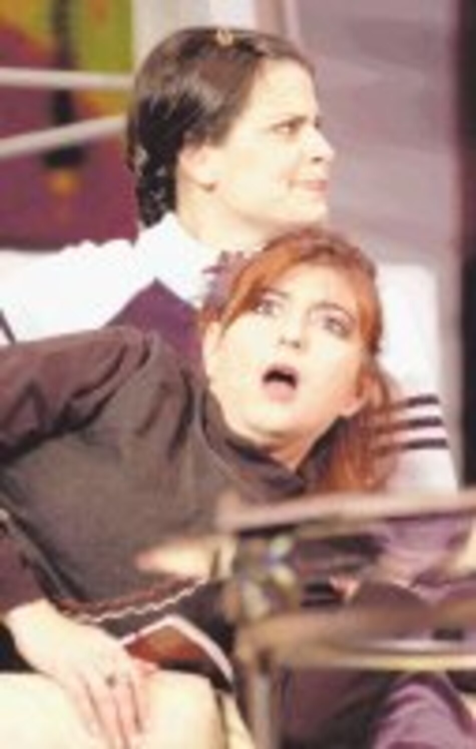 Un menú sobre tablas