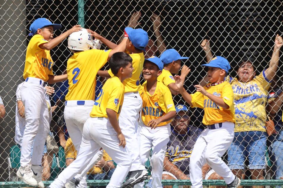 Herrera se llevó el título del Campeonato Nacional de Béisbol U10