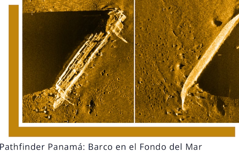 Naufragios inéditos encontrados en el fondo marino del Canal de Panamá