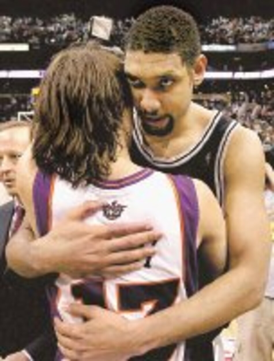 Los Spurs sacan las pistolas ante los Suns