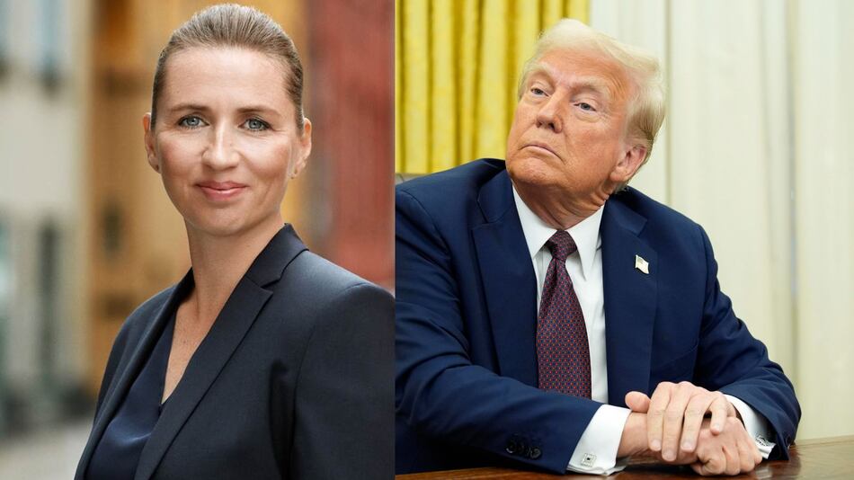 Primera ministra danesa y Trump chocan por Groenlandia en llamada telefónica