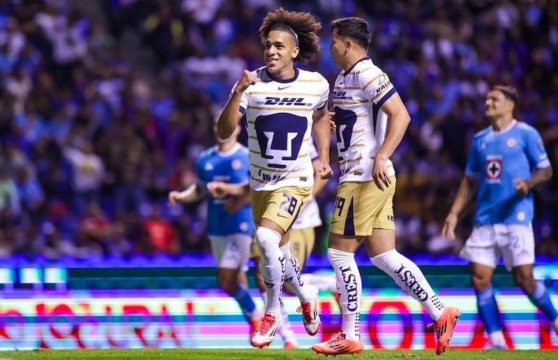 Pumas y Cocó Carrasquilla desafían a Cruz Azul por el título del Clausura