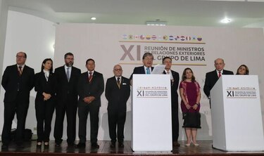 El Grupo de Lima condena acciones del 'régimen ilegítimo de Nicolás Maduro'