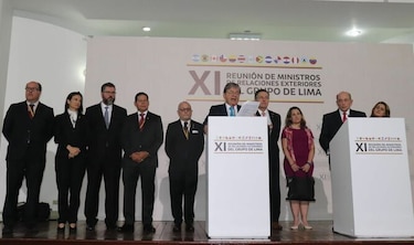 El Grupo de Lima condena acciones del 'régimen ilegítimo de Nicolás Maduro'