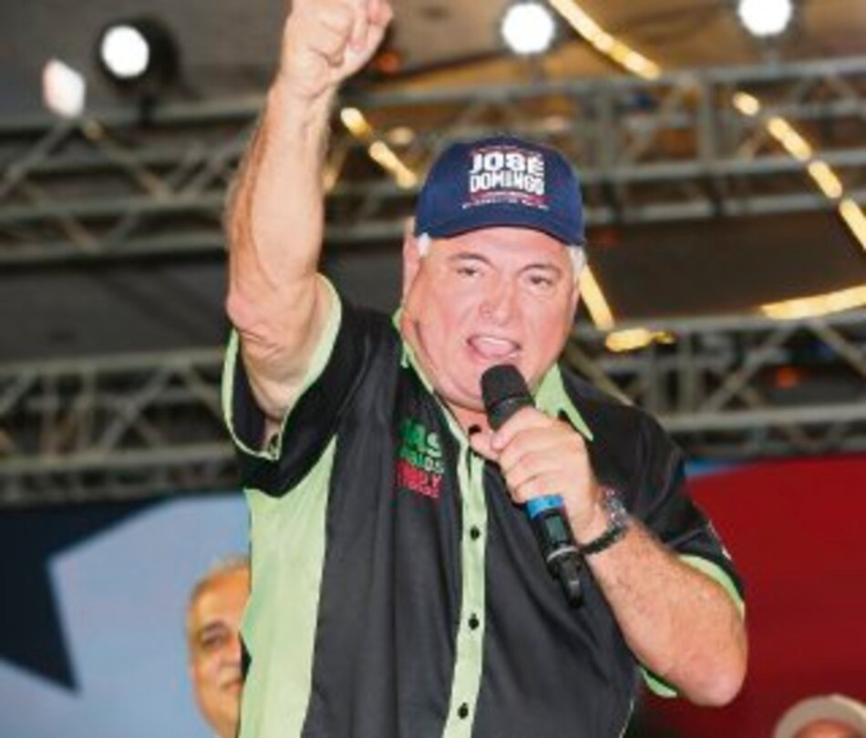 Martinelli se pinta de guerra