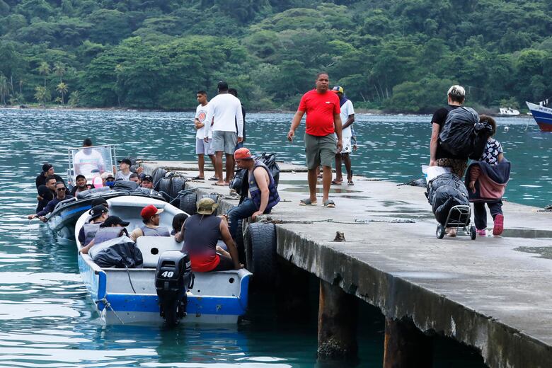 El éxodo de los migrantes a la inversa; la ruta por mar para evitar el Darién