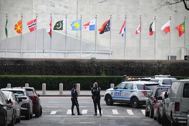 Detenido un hombre armado en el exterior de la ONU en Nueva York