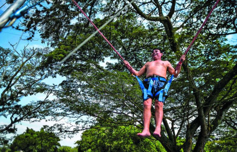 Baile, rumba y parapente a ciegas