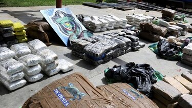 Policía ha decomisado 23 toneladas de droga en lo que va de 2017