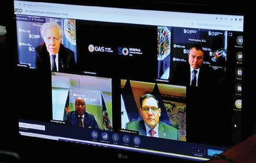 OEA aprueba resolución para pedir reforma electoral y misión de observación en Nicaragua