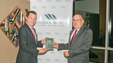 Omar C. Rodríguez, socio de Morgan & Morgan, presenta su obra jurídica