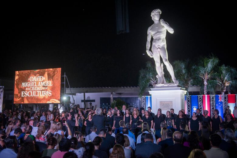 El David de Miguel Ángel tiene un gemelo digital en el norte argentino