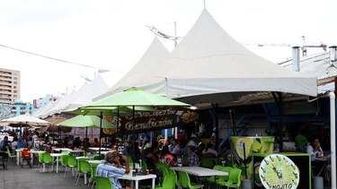 El punto del marisco en la ciudad de Panamá