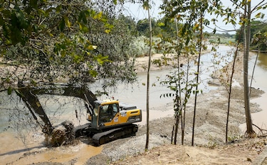 Moradores de Pacora en alerta: temen impacto ecológico por obras en el río