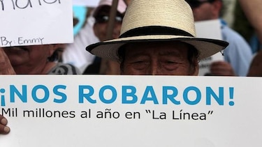 Miles salen a la calle a protestar contra gobierno de Otto Pérez Molina