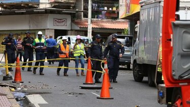 Colaboradora de la CSS resulta herida tras explosión frente a policlínica de Santa Ana