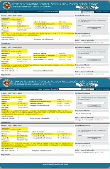 PAN ha girado más de $125 millones desde julio de 2014