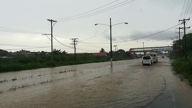 Lluvias dejan afectaciones en Colón