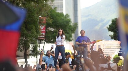 Retenida y liberada: María Corina Machado se reencontró con los venezolanos este 9 de enero