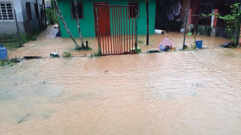 Lluvias se ensañaron con Bocas del Toro en fin de año