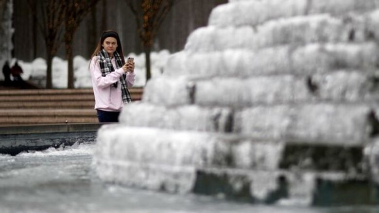 Nieva en Florida por primera vez en tres décadas