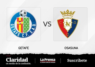 Osasuna busca prevalecer hoy de local ante Getafe