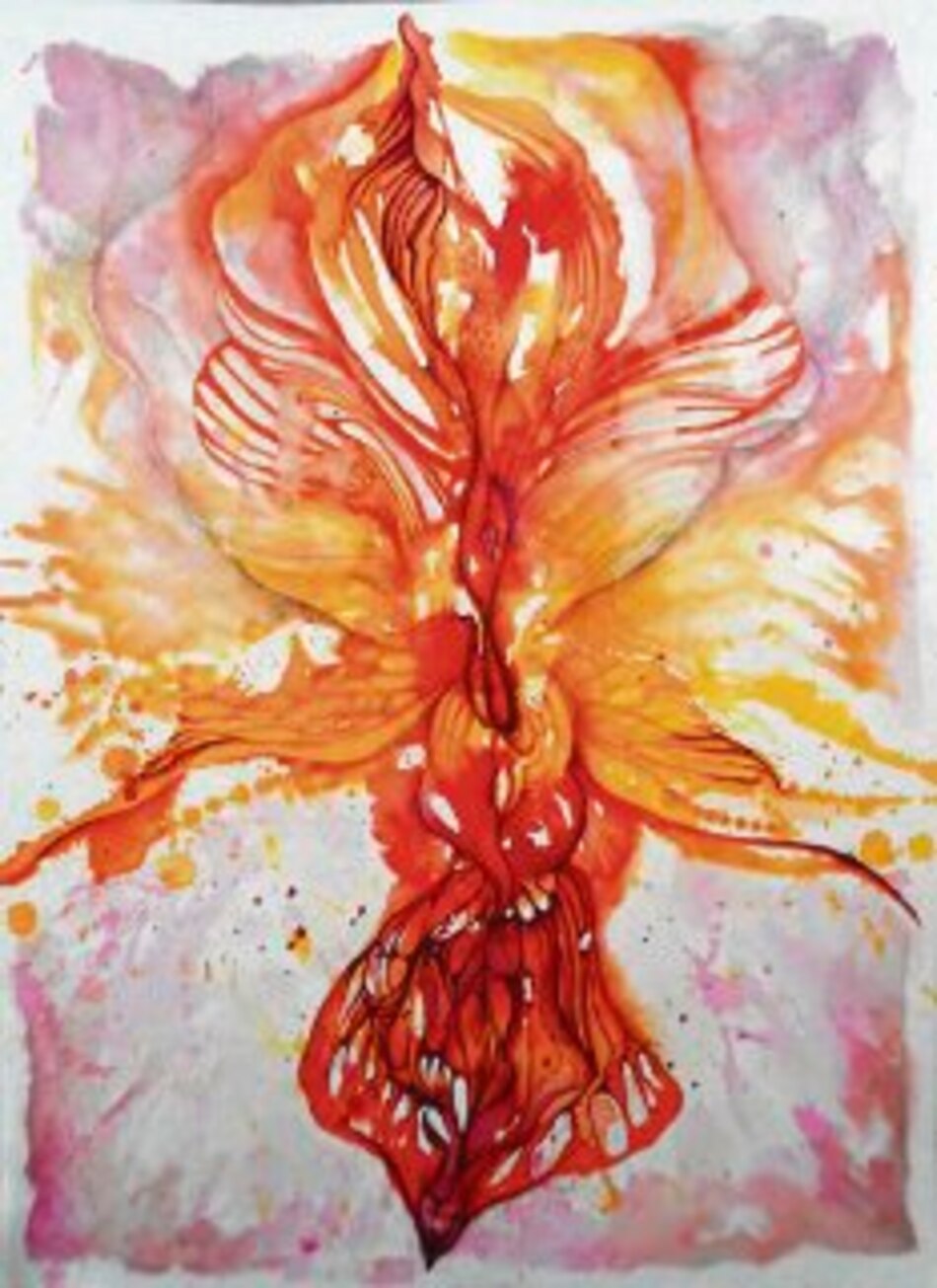 Efigie de la sonrisa vertical