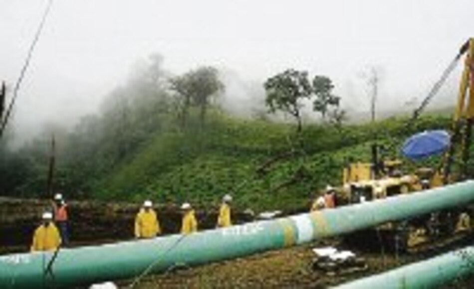 Petrolera china pierde por protestas