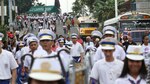 Desfile cívico para conmemorar los 497 años de fundación de la ciudad de Panamá
