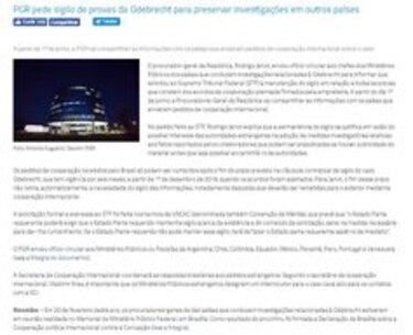 Brasil mantendrá confidencialidad de las delaciones de los ejecutivos de Odebrecht
