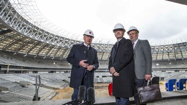 Infantino, satisfecho con preparativos para el Mundial de Rusia-2018