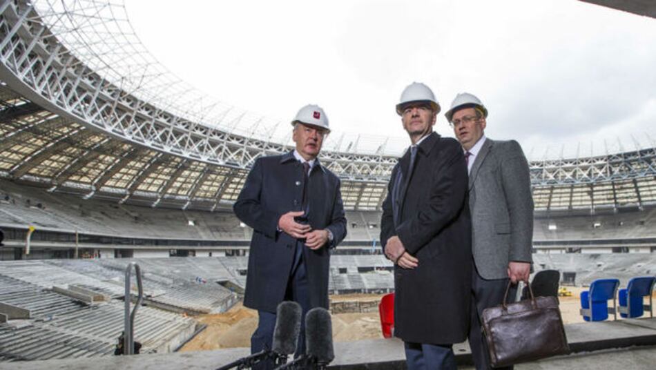 Infantino, satisfecho con preparativos para el Mundial de Rusia-2018