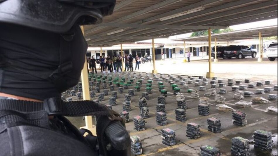 Decomisan una tonelada de droga en Panamá Oeste