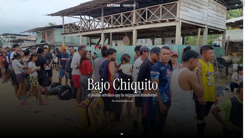 Bajo Chiquito, el pueblo selvático que la migración transformó