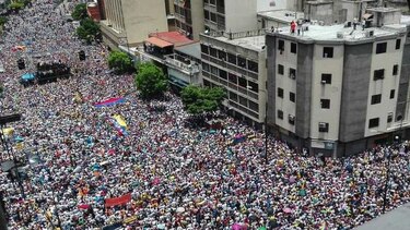 Oposición venezolana afirma que más de un millón marcharon contra Maduro