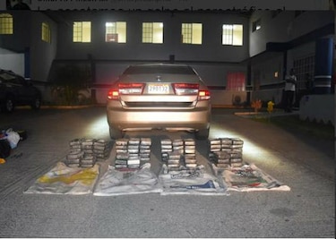 Encuentran 81 kilos de cocaína dentro de sacos de azúcar en Costa del Este