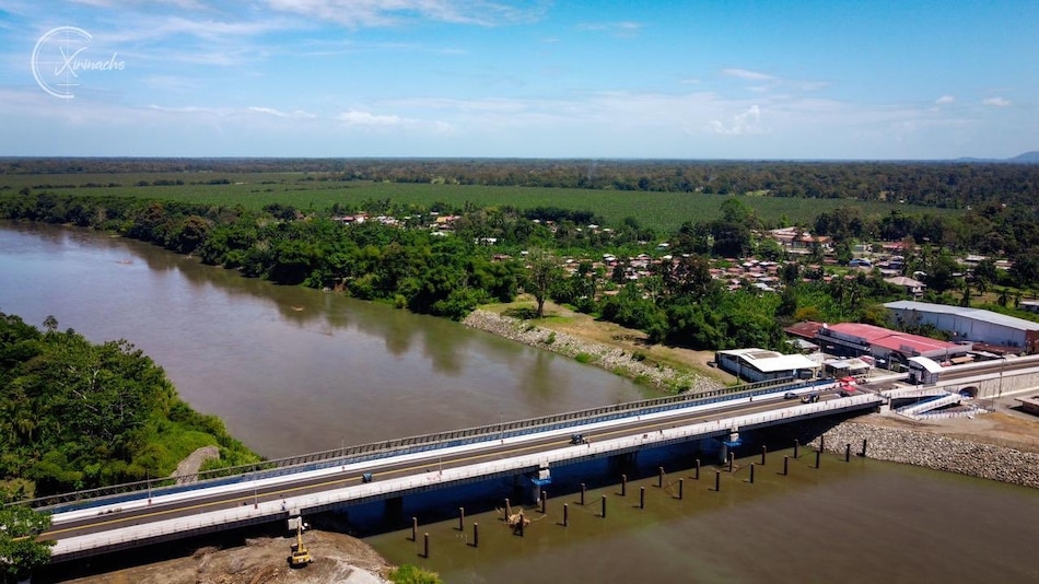 A un costo de $25 millones, Costa Rica y Panamá inauguran puente sobre el río Sixaola