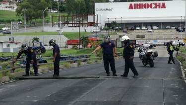 Inhabilitado el puente de Villa Lucre; el lunes empieza reparación