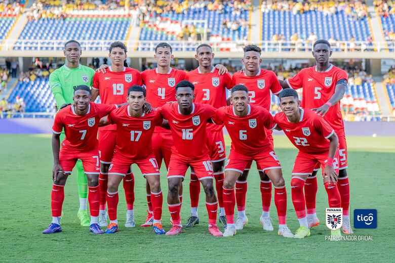 La selección Sub-20 de Panamá empató sin goles ante Colombia