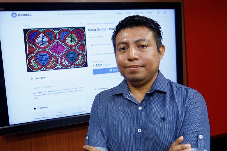 Una mola Guna en NFT busca conquistar el Metaverso