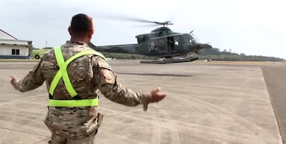 Presupuesto de escuelas pagará mantenimiento de helicópteros del Ministerio de Seguridad