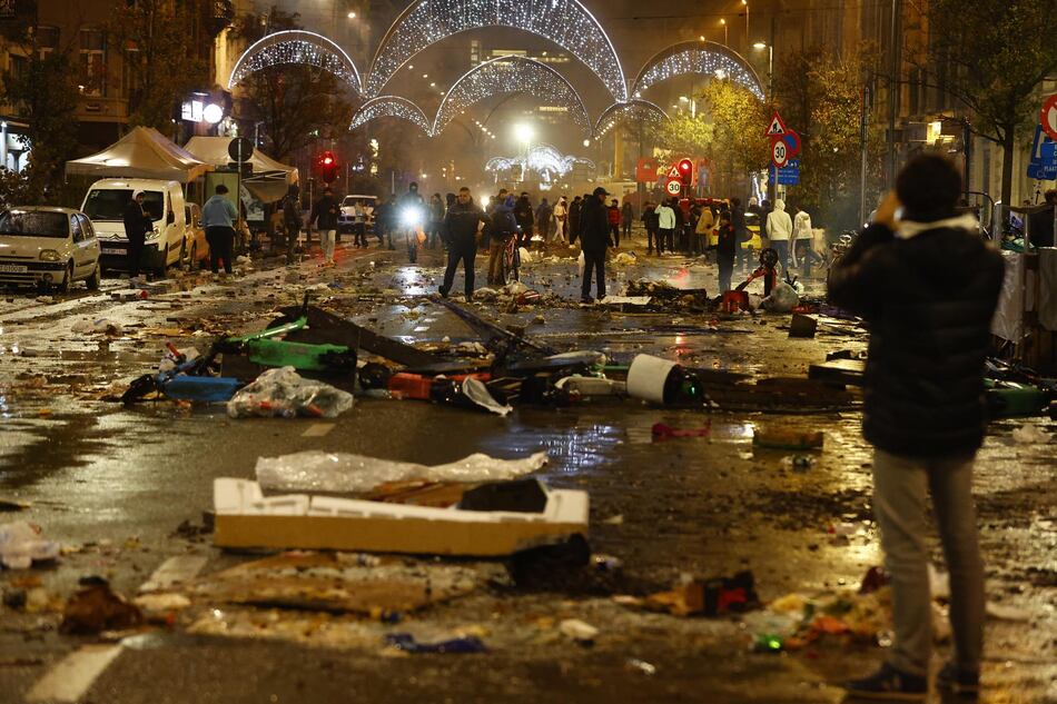 Disturbios en ciudades belgas y neerlandesas tras partido Bélgica-Marruecos