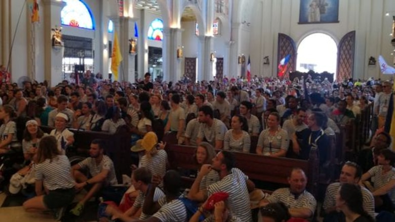 Peregrinos del mundo se toman la ciudad de Panamá