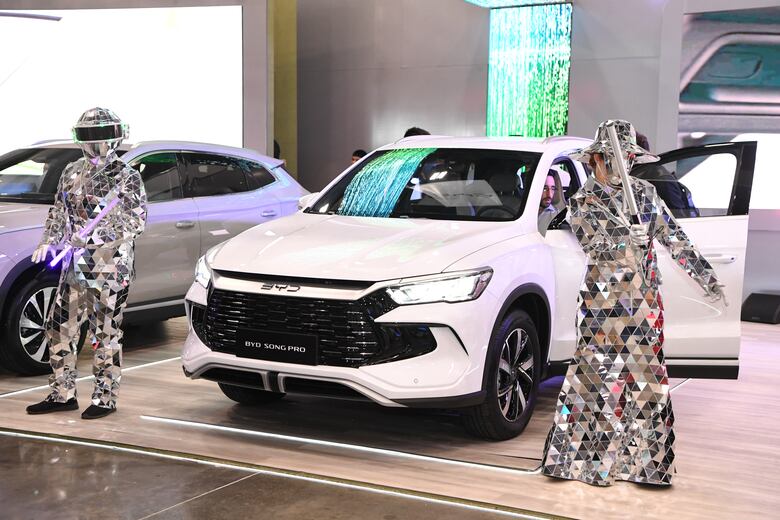 BYD presenta los nuevos SUVs Super Híbridos en el Panama Motor Show 2024