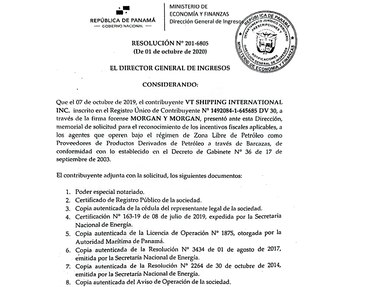 Fiscalía Anticorrupción busca en la DGI los documentos que avalen las exoneraciones a una supuesta zona libre de petróleo